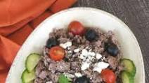 Low Carb Greek Lamb Platter Low Carb Greek Lamb Platter