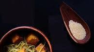 Green Tea Sesame Soba Noodles with Stir Fried Tofu Green Tea Sesame Soba Noodles with Stir Fried Tofu