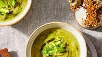 Creamy Celery Soup With Brown Butter & Pesto Creamy Celery Soup With Brown Butter & Pesto