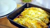 Turkey Enchiladas with Salsa Verde Turkey Enchiladas with Salsa Verde
