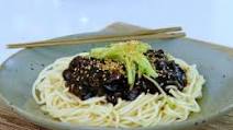 Noodles with Black Bean Sauce Noodles with Black Bean Sauce