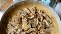Dairy-free beef stroganoff Dairy-free beef stroganoff
