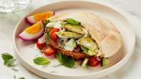 Green Chermoula Alaska Sole (Flounder) Sabich Green Chermoula Alaska Sole (Flounder) Sabich