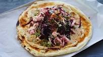 Chermoula chicken, beetroot and hummus pizza recipe Chermoula chicken, beetroot and hummus pizza recipe