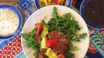 Spicy Sabra Hummus and Black Bean Fritters Spicy Sabra Hummus and Black Bean Fritters