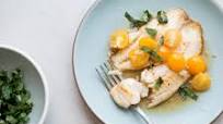 Pan Seared Tilapia with Cherry Tomatoes & Basil Pan Seared Tilapia with Cherry Tomatoes & Basil