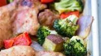 30 Minute Sheet Pan Chicken with Veggies {Paleo, Whole30} 30 Minute Sheet Pan Chicken with Veggies {Paleo, Whole30}
