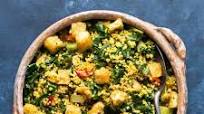 Curried Millet Stir Fry with Kohlrabi Curried Millet Stir Fry with Kohlrabi