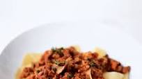 Pappardelle with Red Wine and Meat Ragù Pappardelle with Red Wine and Meat Ragù