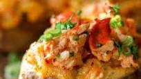 Twice Baked Lobster Stuffed Potatoes Twice Baked Lobster Stuffed Potatoes