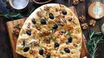 Walnut Olive and Rosemary No Knead Focaccia Walnut Olive and Rosemary No Knead Focaccia