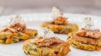 Tricolor Vegetable Latkes Tricolor Vegetable Latkes