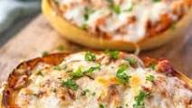 ITALIAN STUFFED SPAGHETTI SQUASH ITALIAN STUFFED SPAGHETTI SQUASH
