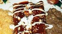 Mole Poblano Shrimp Enchiladas' Mole Poblano Shrimp Enchiladas'