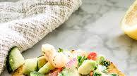Shrimp and Avocado Tostadas Shrimp and Avocado Tostadas