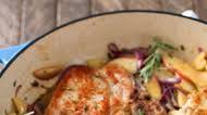 One Pan Pork Chops with Apples and Onions One Pan Pork Chops with Apples and Onions