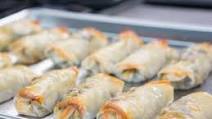 Southwestern Egg Rolls with Salsa Dipping Sauce Southwestern Egg Rolls with Salsa Dipping Sauce