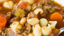 Slow Cooker Pasta e Fagioli Slow Cooker Pasta e Fagioli