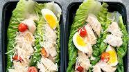 Skinny Chicken Caesar Lettuce Wraps Meal Prep Skinny Chicken Caesar Lettuce Wraps Meal Prep