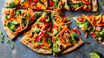 Thai Green Curry Pizza Thai Green Curry Pizza