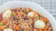 Pork Giniling with Quail Eggs Pork Giniling with Quail Eggs