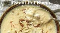 Instant Pot Kheer Instant Pot Kheer