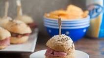 Crockpot Beef on Weck Sliders Crockpot Beef on Weck Sliders