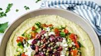 Layered Greek Hummus Dip Layered Greek Hummus Dip