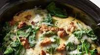 Recipe: Slow Cooker Sausage and Spinach Breakfast Casserole Recipe: Slow Cooker Sausage and Spinach Breakfast Casserole