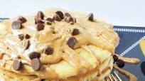 Extra Fluffy Chocolate Chip Pancakes Extra Fluffy Chocolate Chip Pancakes