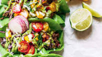 Whole30 Dinner Tacos With Mango Lime Salsa Whole30 Dinner Tacos With Mango Lime Salsa
