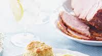 Baked Ham with Pineapple-Brown Sugar Glaze Baked Ham with Pineapple-Brown Sugar Glaze