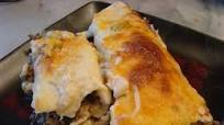 Rockin' Enchiladas W/ Sour Cream Sauce Rockin' Enchiladas W/ Sour Cream Sauce