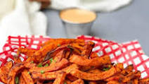 Easy Air Fryer Crispy Crunchy Sweet Potato Fries Easy Air Fryer Crispy Crunchy Sweet Potato Fries