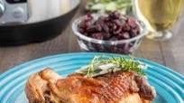 Instant Pot Turkey Thighs with Thanksgiving Flavors Instant Pot Turkey Thighs with Thanksgiving Flavors