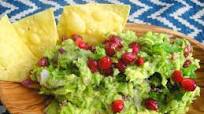 Guacamole with Pomegranates Guacamole with Pomegranates
