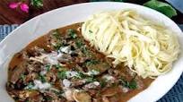 Beef Stroganoff as in Russia Beef Stroganoff as in Russia