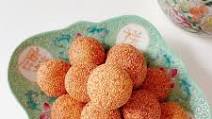 Chinese Red Bean Paste Sesame Balls Chinese Red Bean Paste Sesame Balls