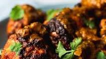 Air Fried Tandoori Chicken in a Curry Sauce Air Fried Tandoori Chicken in a Curry Sauce