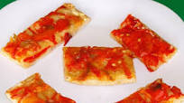 Focaccia con i Peperoni Focaccia con i Peperoni