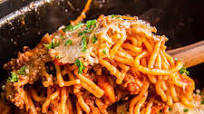 Crock Pot Spaghetti Casserole Recipe Crock Pot Spaghetti Casserole Recipe