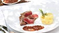 Patatas asadas al romero con salsa barbacoa Patatas asadas al romero con salsa barbacoa