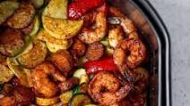 Air Fryer Cajun Shrimp Dinner Air Fryer Cajun Shrimp Dinner