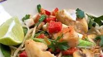 Thai fish stir fry Thai fish stir fry