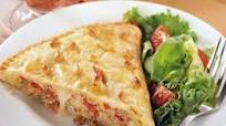 Sausage and roasted pepper calzone Sausage and roasted pepper calzone