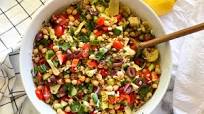 15 Minute Greek Farro Salad Recipe 15 Minute Greek Farro Salad Recipe