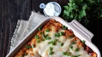 Chicken Enchiladas with Homemade Red Enchilada Sauce Chicken Enchiladas with Homemade Red Enchilada Sauce