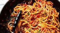Easy Pasta Puttanesca Easy Pasta Puttanesca