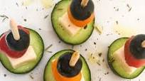 Greek Salad Skewers Greek Salad Skewers