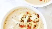 Cauliflower and Bacon Soup Cauliflower and Bacon Soup
